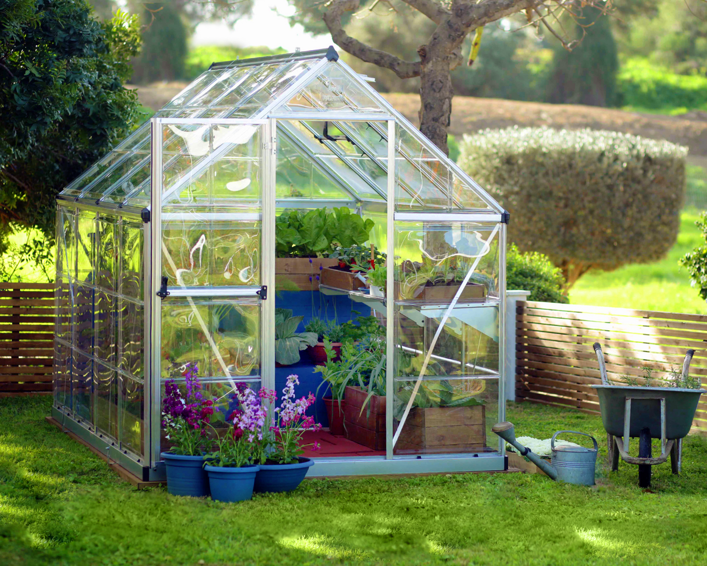 Kasvihuone Canopia Harmony 4,6m² hopea