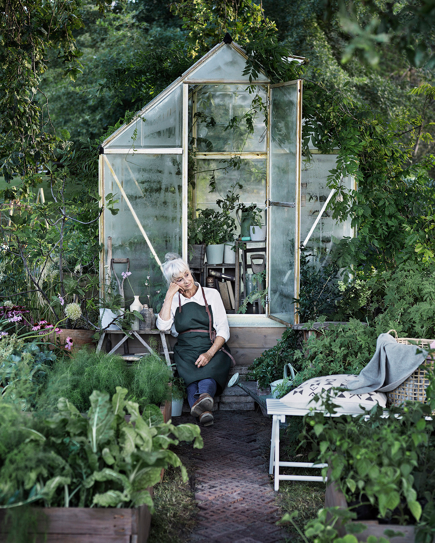 Kasvihuone Canopia Harmony 3,4m² hopea