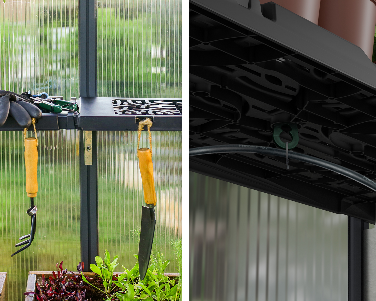 Hylly kasvihuoneeseen Canopia 4kpl