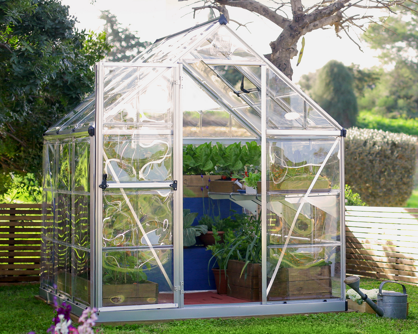 Kasvihuone Canopia Harmony 3,4m² hopea