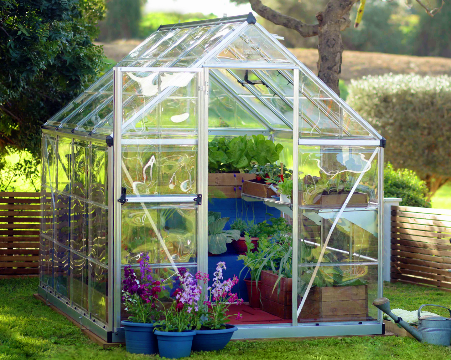 Kasvihuone Canopia Harmony 4,6m² hopea