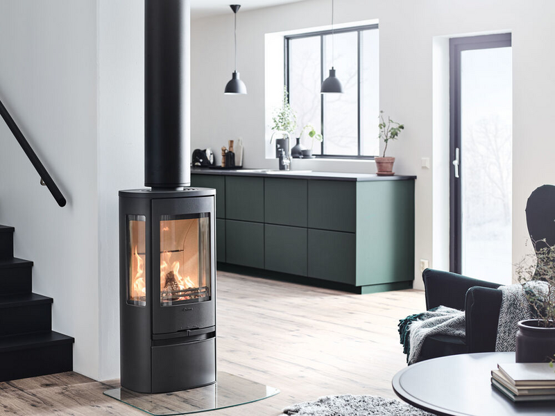 BRASKAMIN CONTURA 856 STYLE SVART GJUTEN TOPP