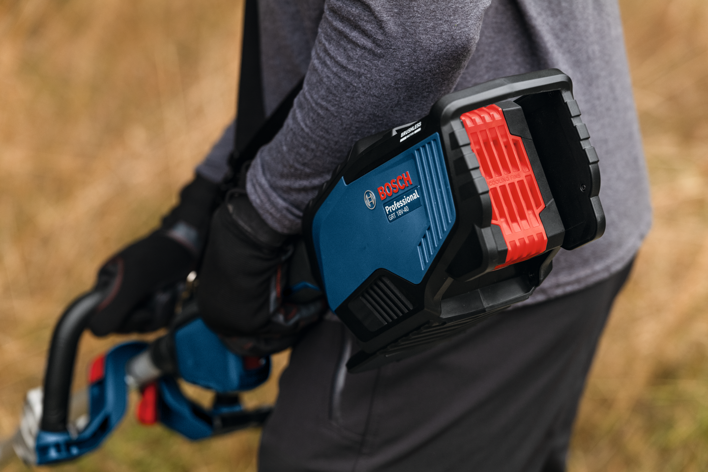 Akkuruohotrimmeri Bosch GRT 18V-40 Solo