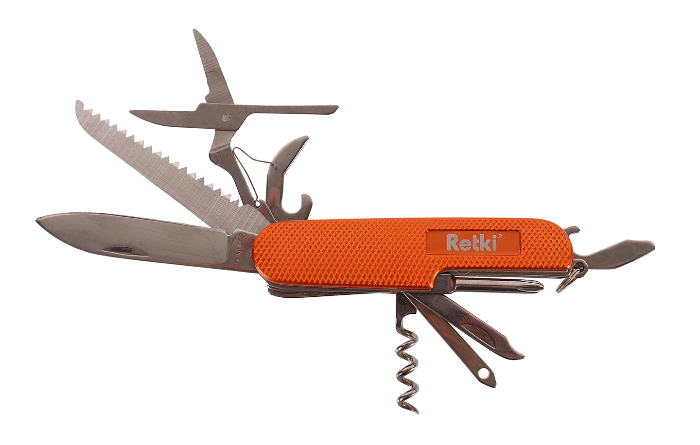 Linkkuveitsi Retki alumiinikahvalla oranssi