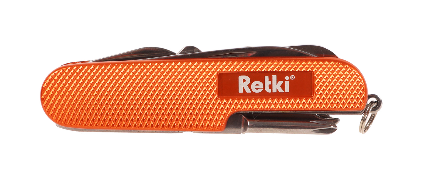 Linkkuveitsi Retki alumiinikahvalla oranssi