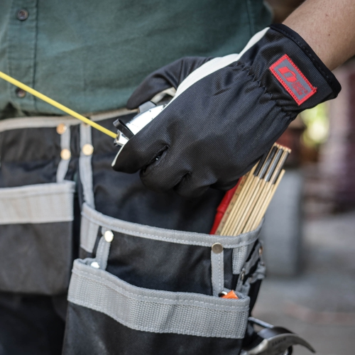 MONTERINGSHANDSKE 209  7 NARV SVART NYLON