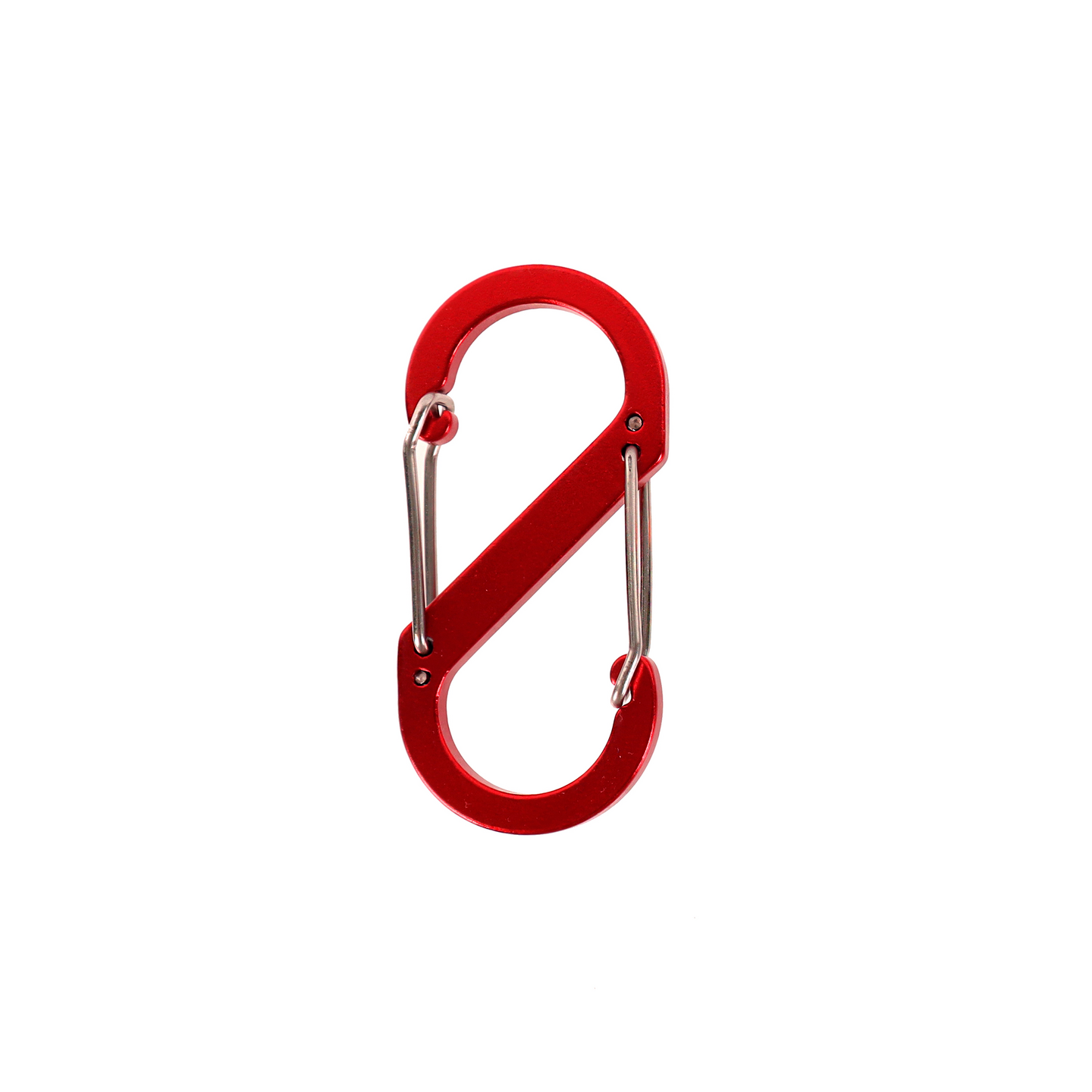 S-karabiini Retki 85mm alumiini punainen