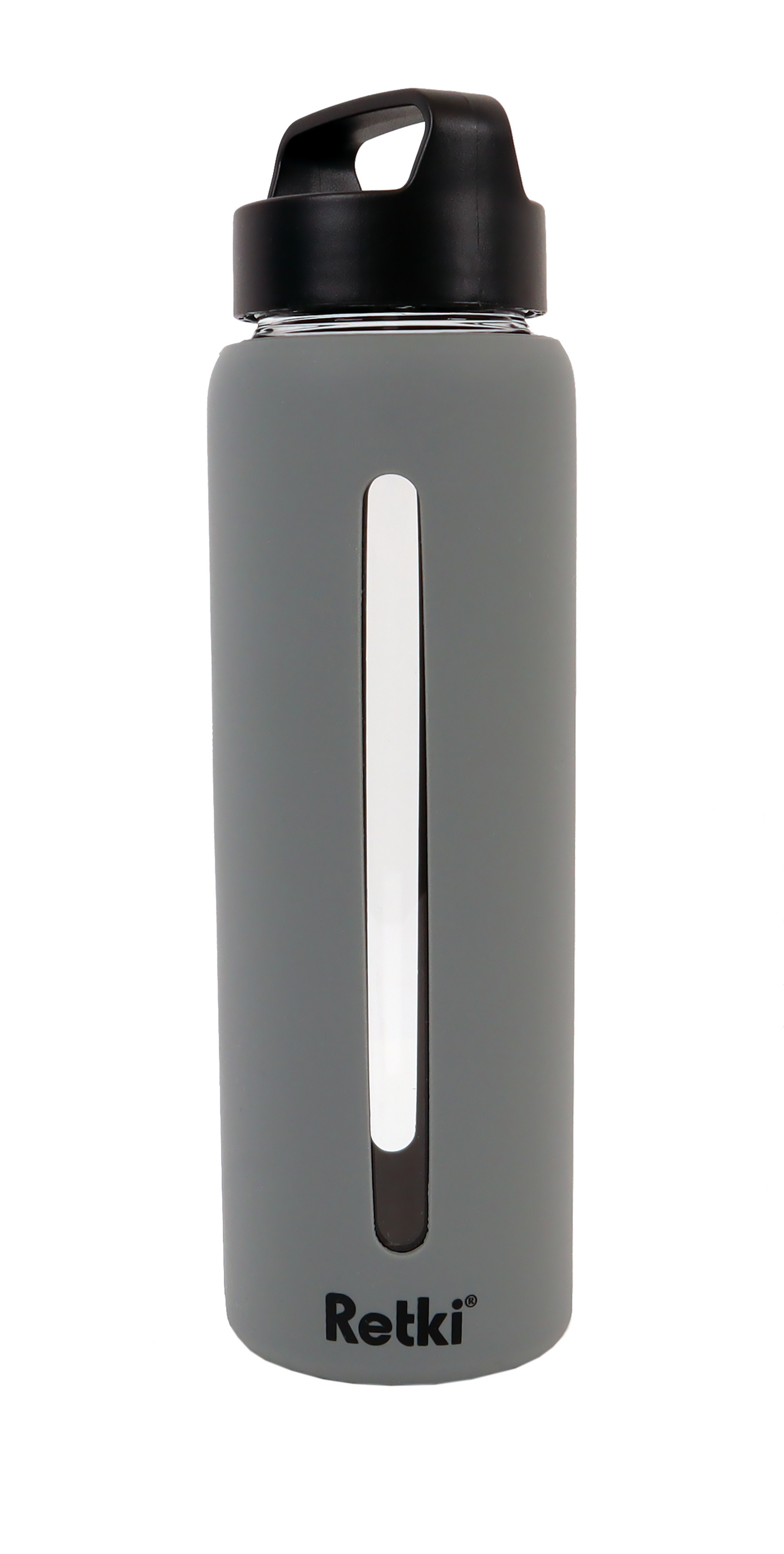 Juomapullo Retki 700ml lasi harmaa