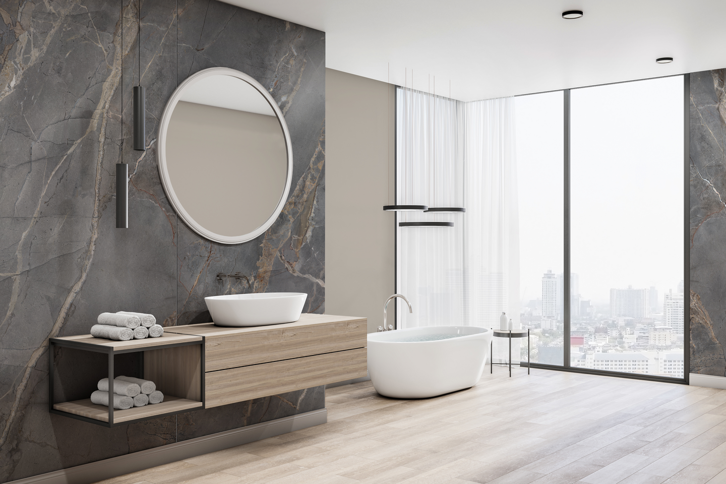 Seinälevy Kronoflooring Rocko 4x1230x2800mm R193 Velvet Marble