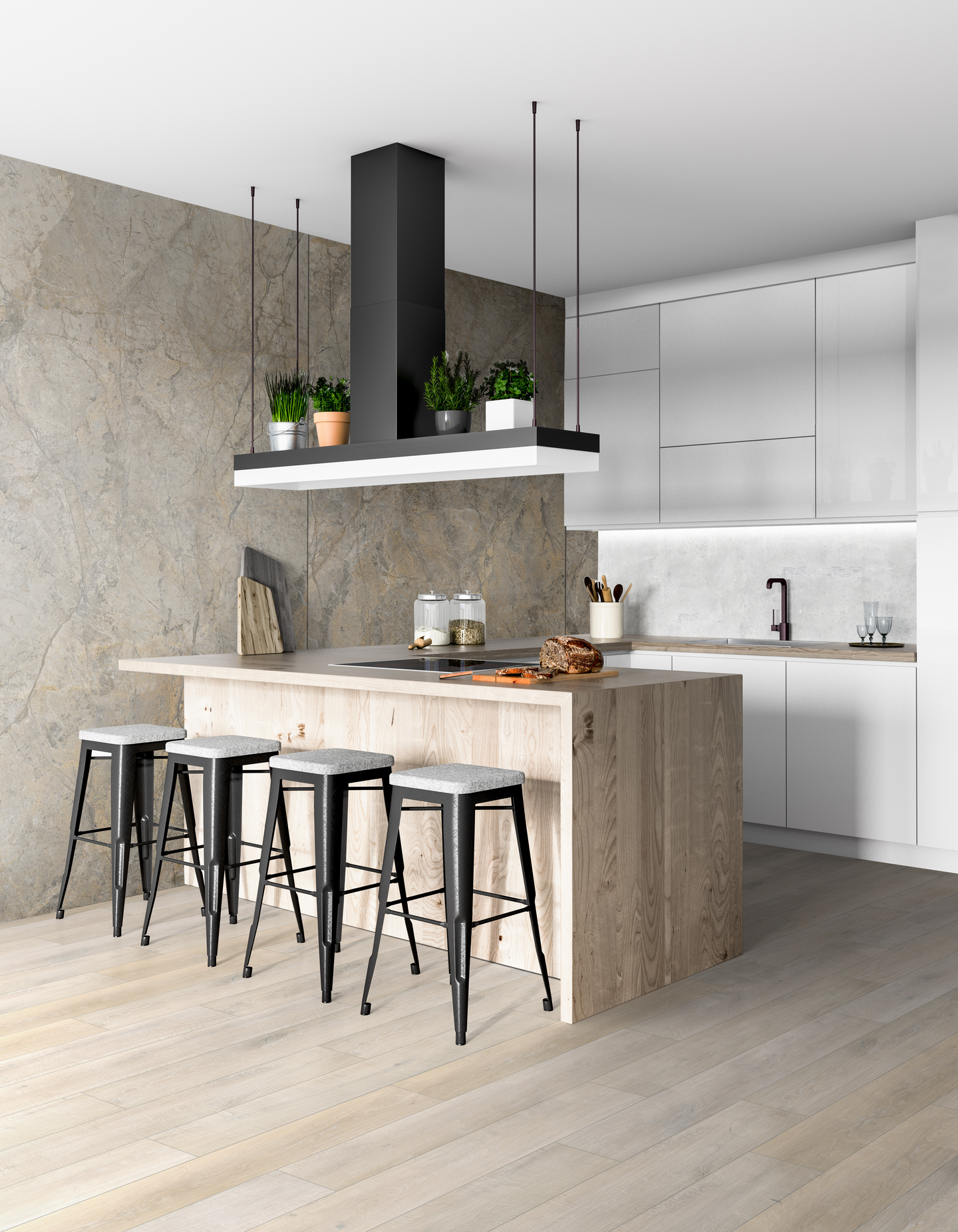 Seinälevy Kronoflooring Rocko 4x1230x2800mm R104 Rainforest Brown