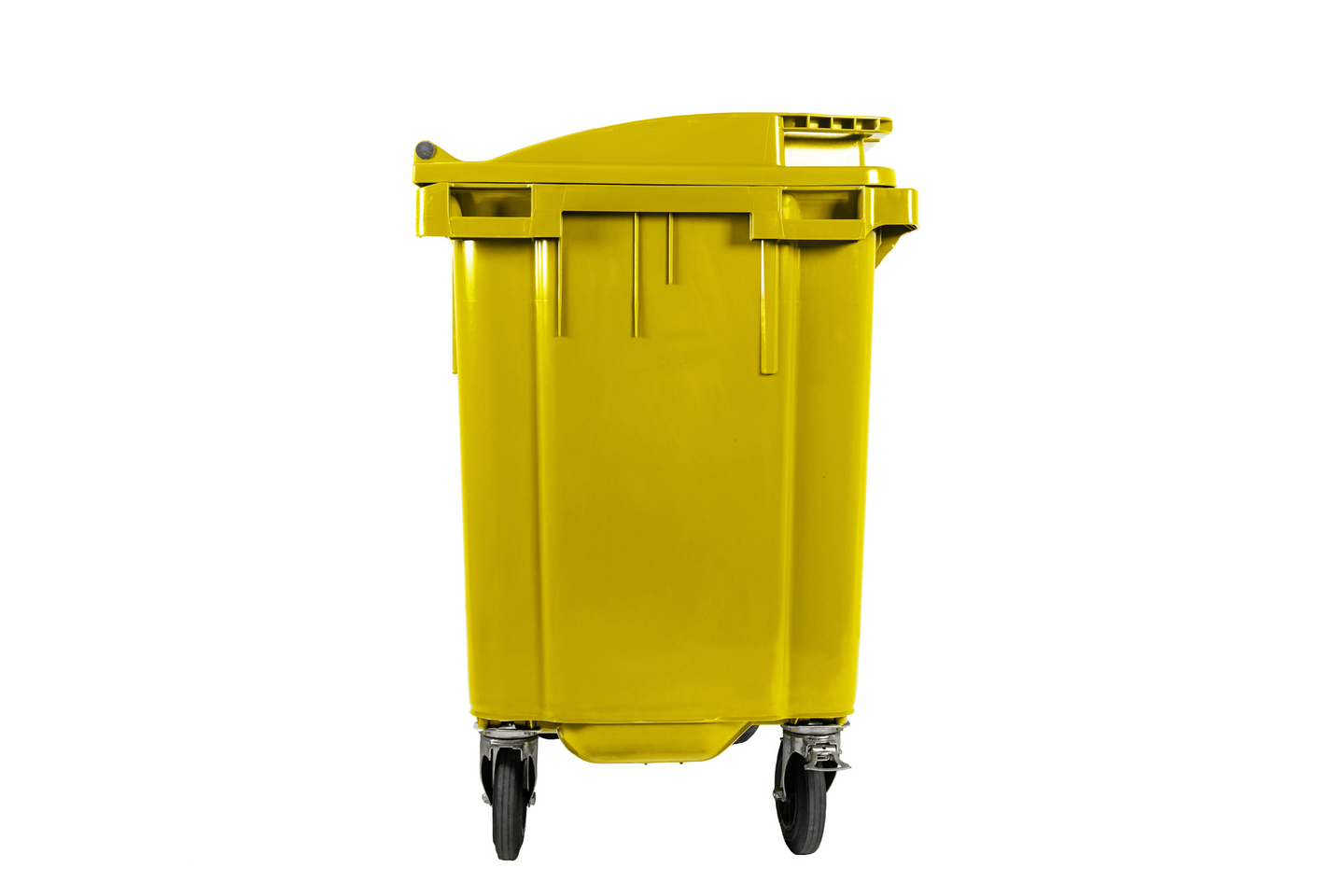 Jäteastia Helesi 660l keltainen