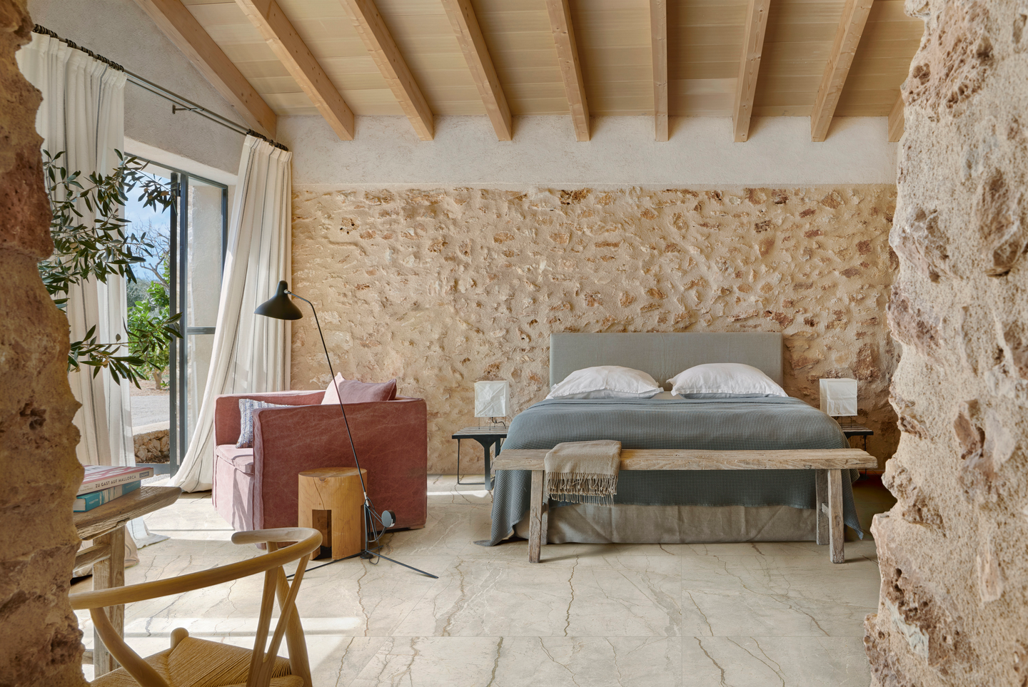 Lattialaatta Silver Root 120x120 valkoinen matta RT R10B 1,44m²