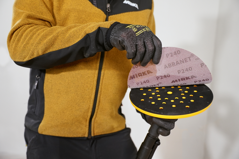 Alustalla Mirka DecoSander 225mm tarra Multi