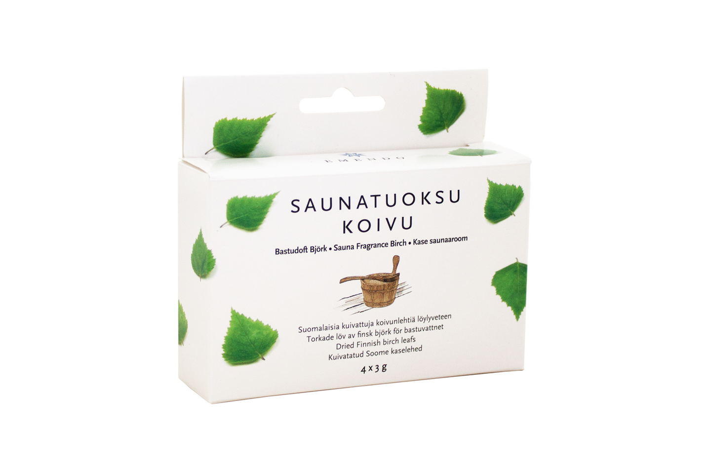 Saunatuoksupussit Emendo koivu  4x3g