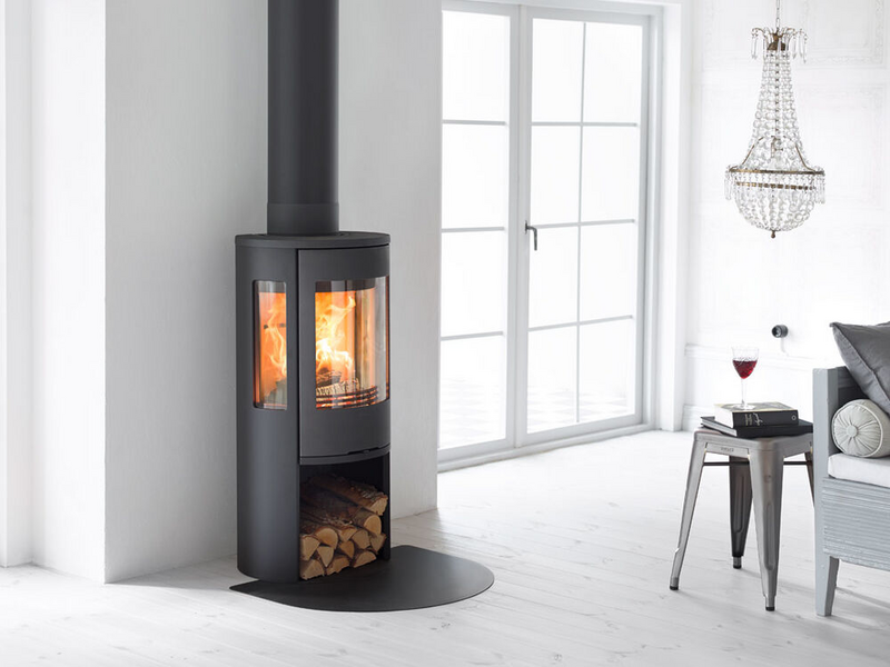 BRASKAMIN CONTURA 556 STYLE SVART GJUTEN TOPP