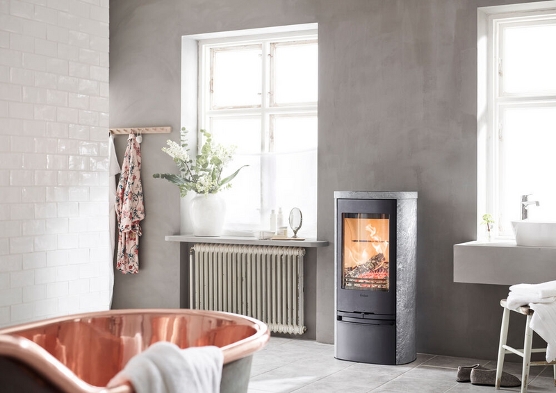 TÄLJSTENSKAMIN CONTURA 820T SVART