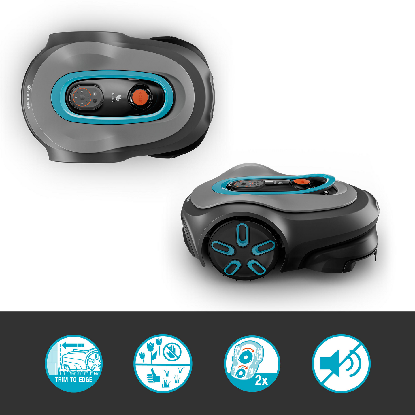 Robottiruohonleikkuri GARDENA Smart Sileno Max 800 DuoConnect