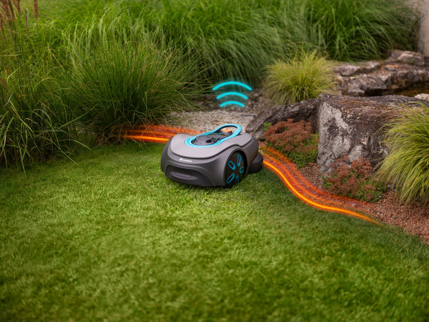 Robottiruohonleikkuri GARDENA Smart Sileno Free 800