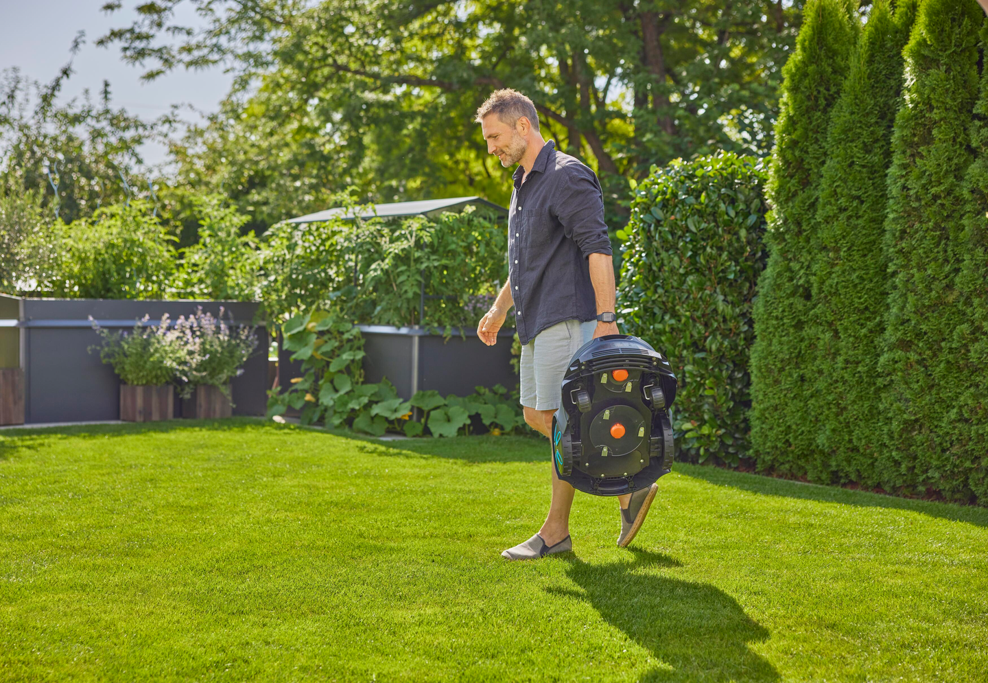 Robottiruohonleikkuri GARDENA Smart Sileno Free 1200