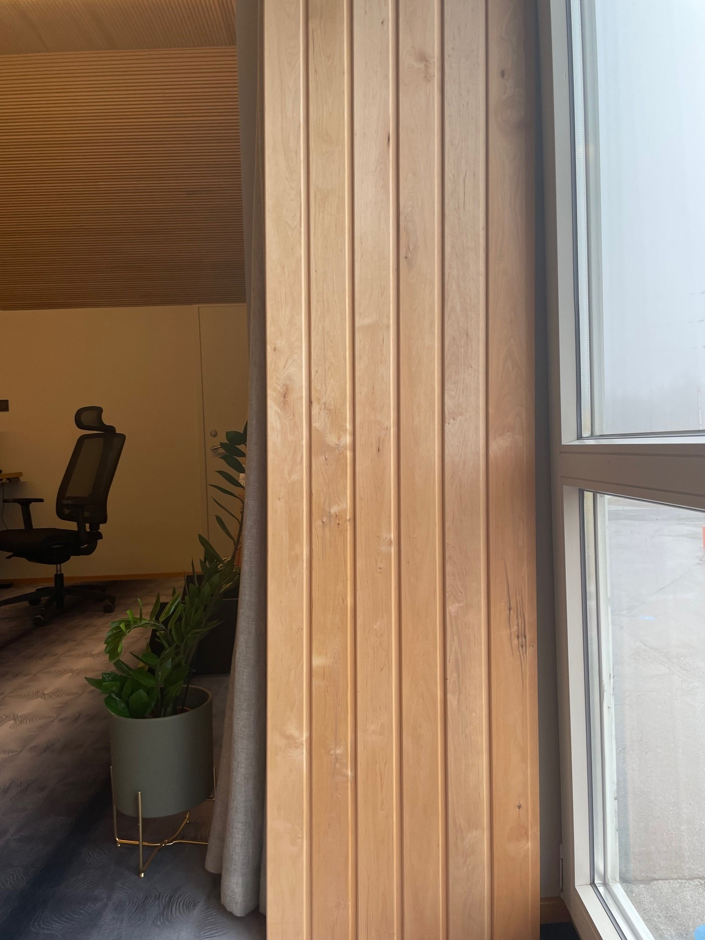 Saunapaneeli Thermory 15x90x1800 STP leppä