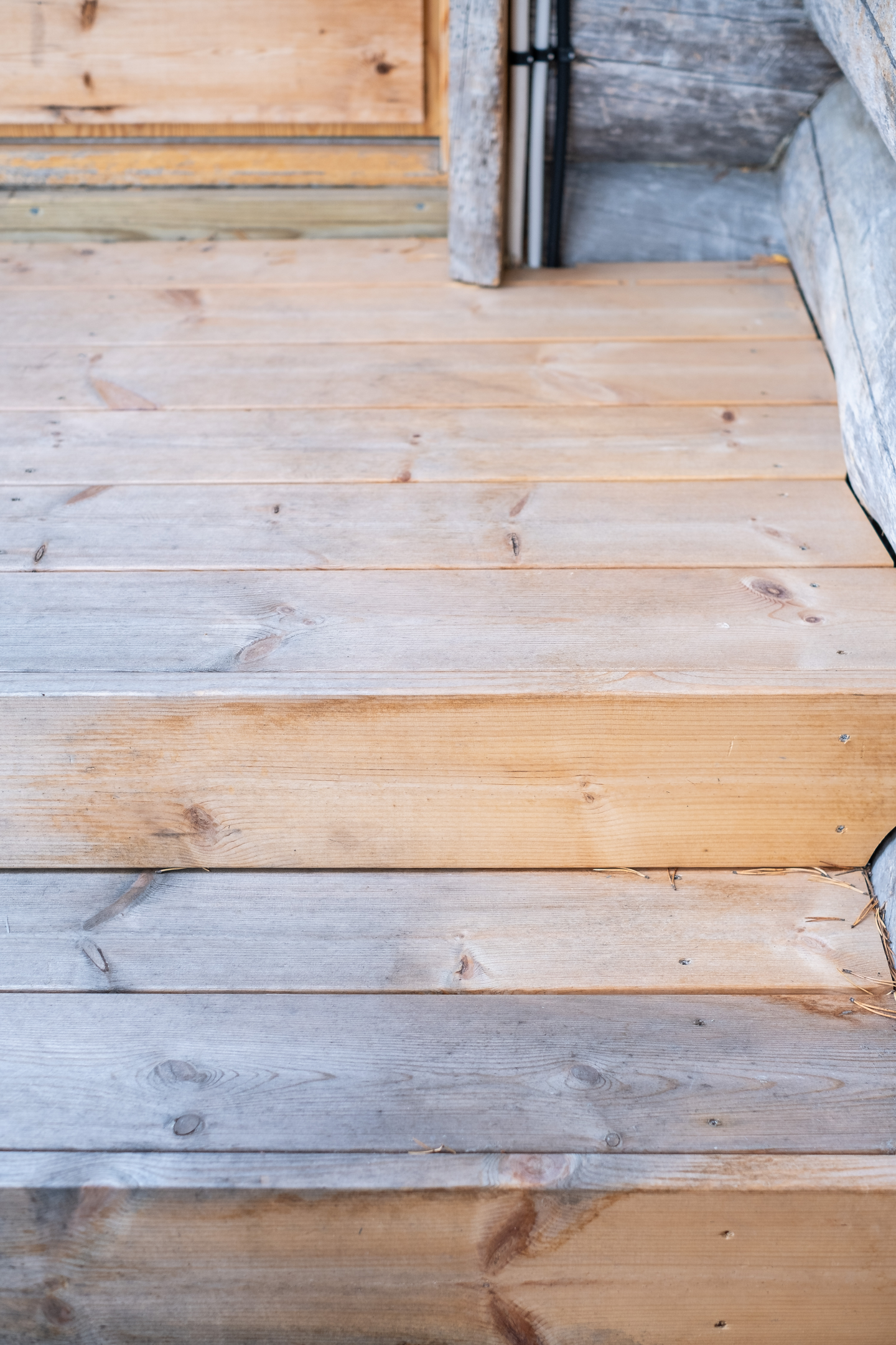 Terassilauta Pölkky 28x145x4500 mänty sydänpuu