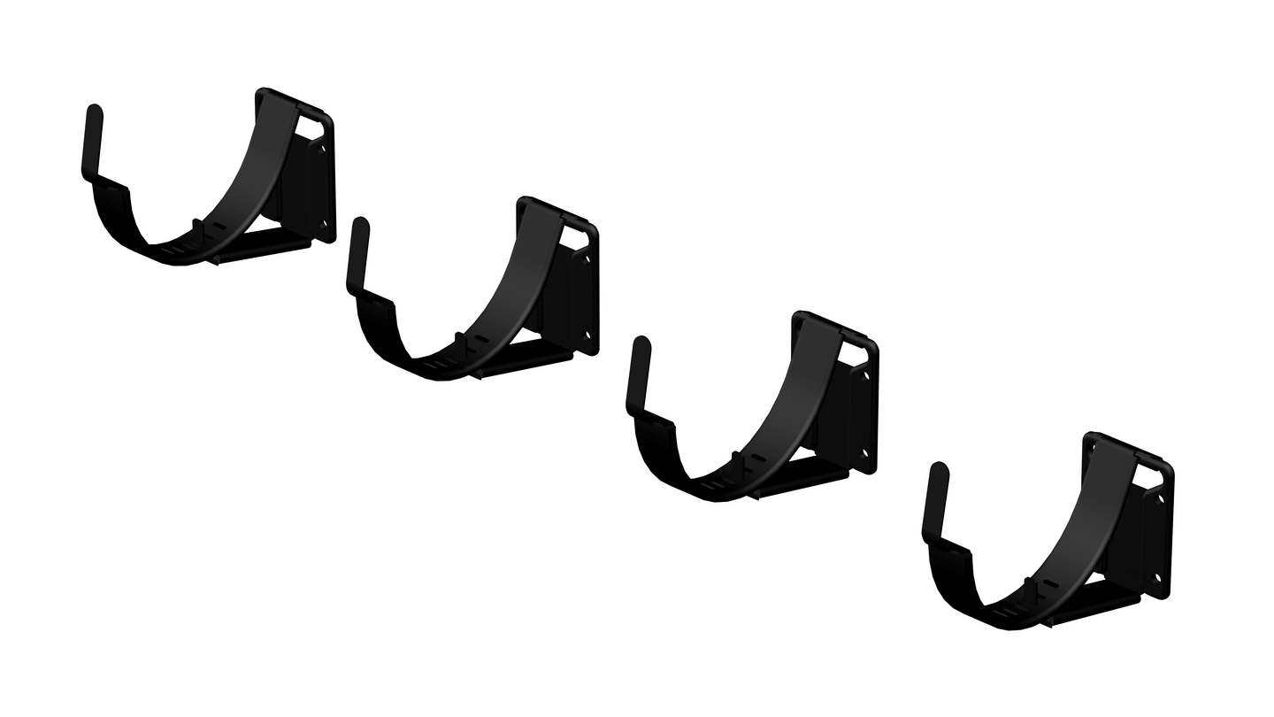 Räystäskourupaketti Autotalli Kimara Pontti AT49VP Rainman musta