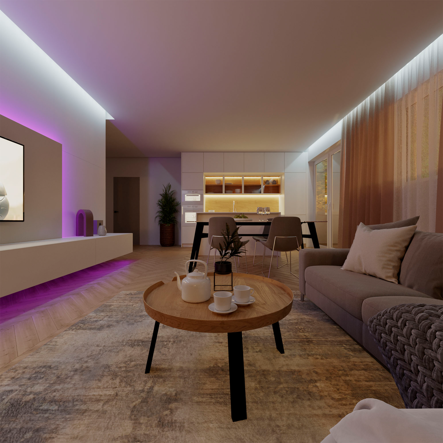 Valonauha Philips 5000mm 12W RGB 16 väriä valkoinen