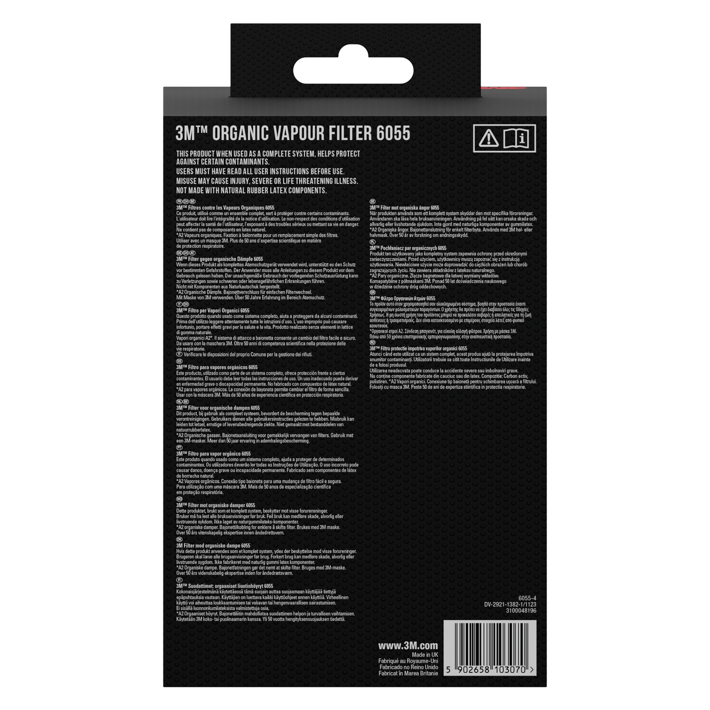 GASFILTER 3M 6055PRO1