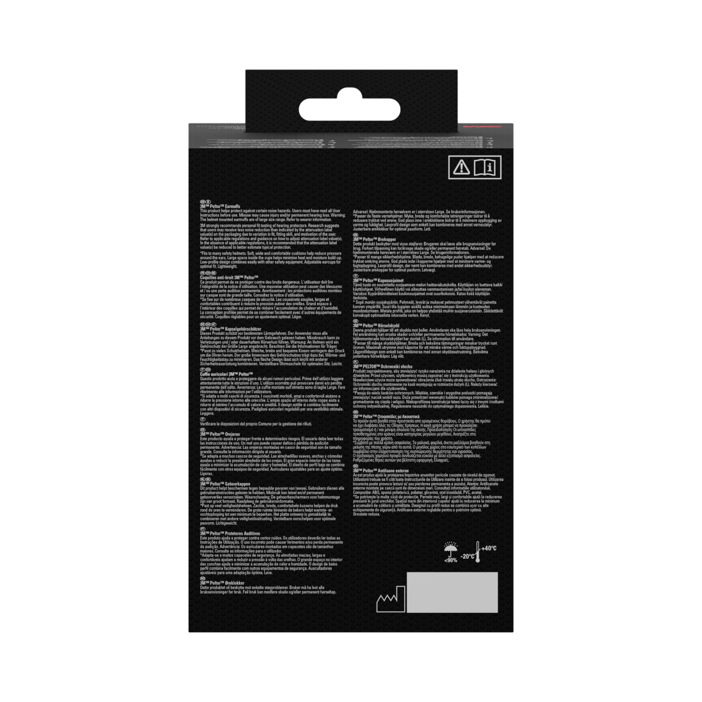 HÖRSELKÅPA 3M IH510P3 HJÄLMFÄSTE