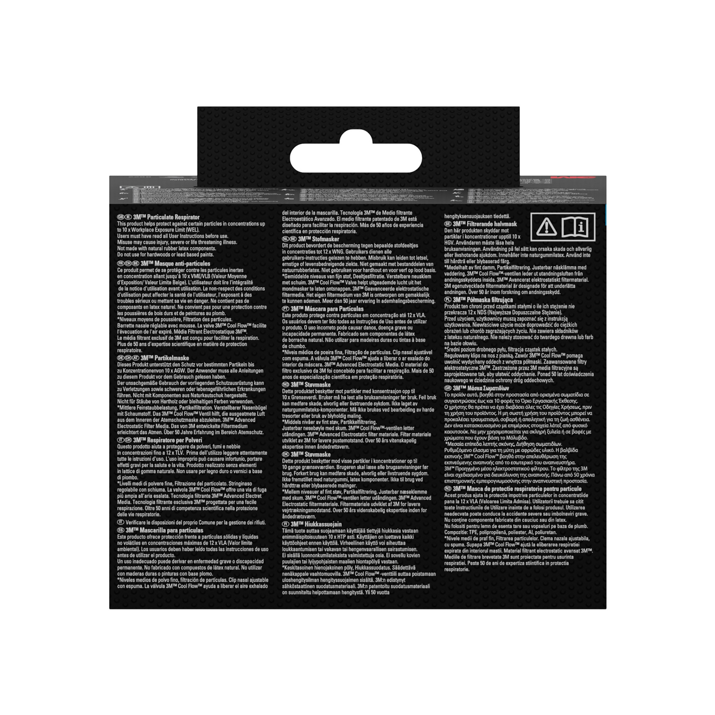 ANDNINGSSKYDD 3M 8822 FFP2 VENTIL, 3ST