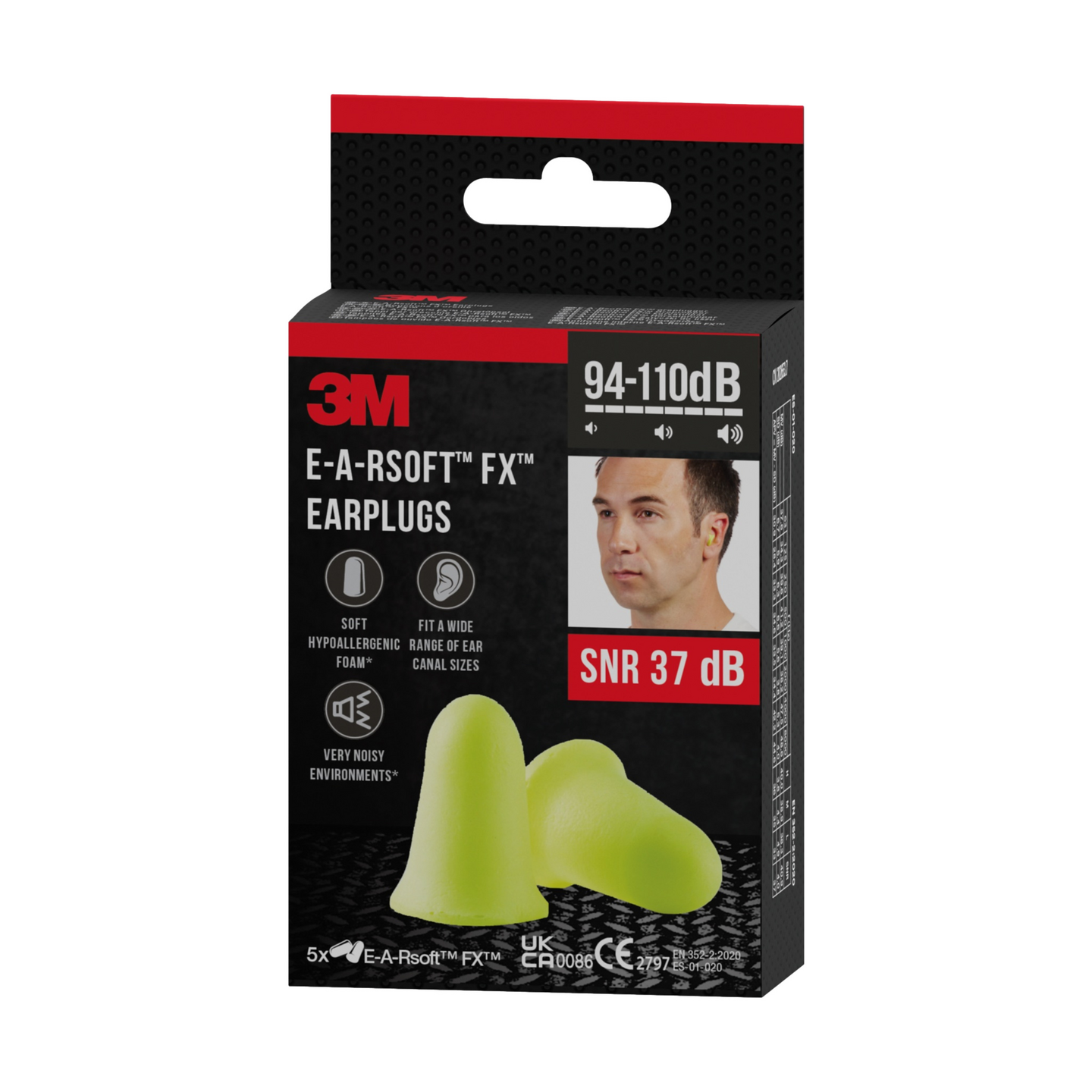 3M HÖRSELPROPPAR EA-RSOFT FX 5