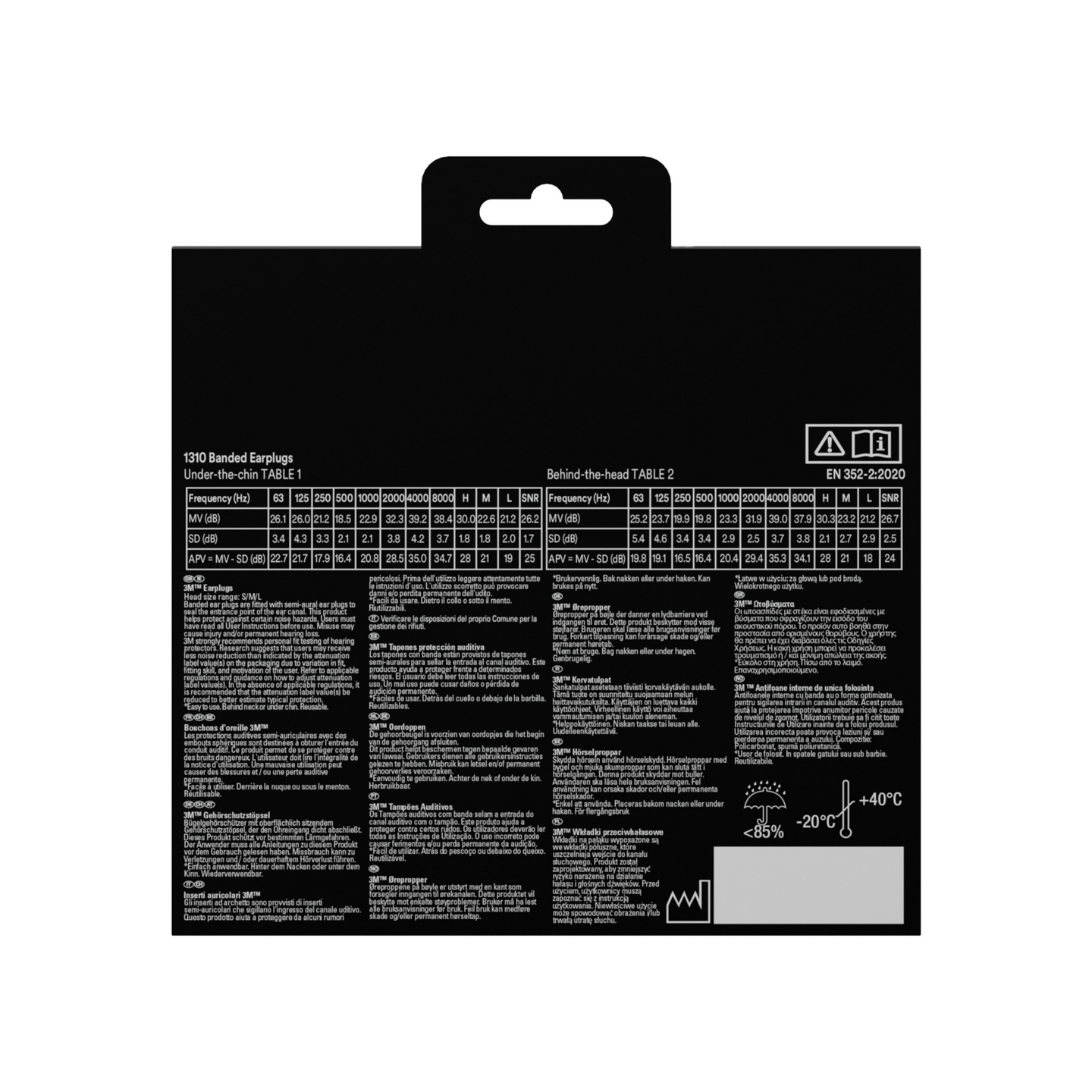 HÖRSELPROPP 3M 1310 MED BYGEL