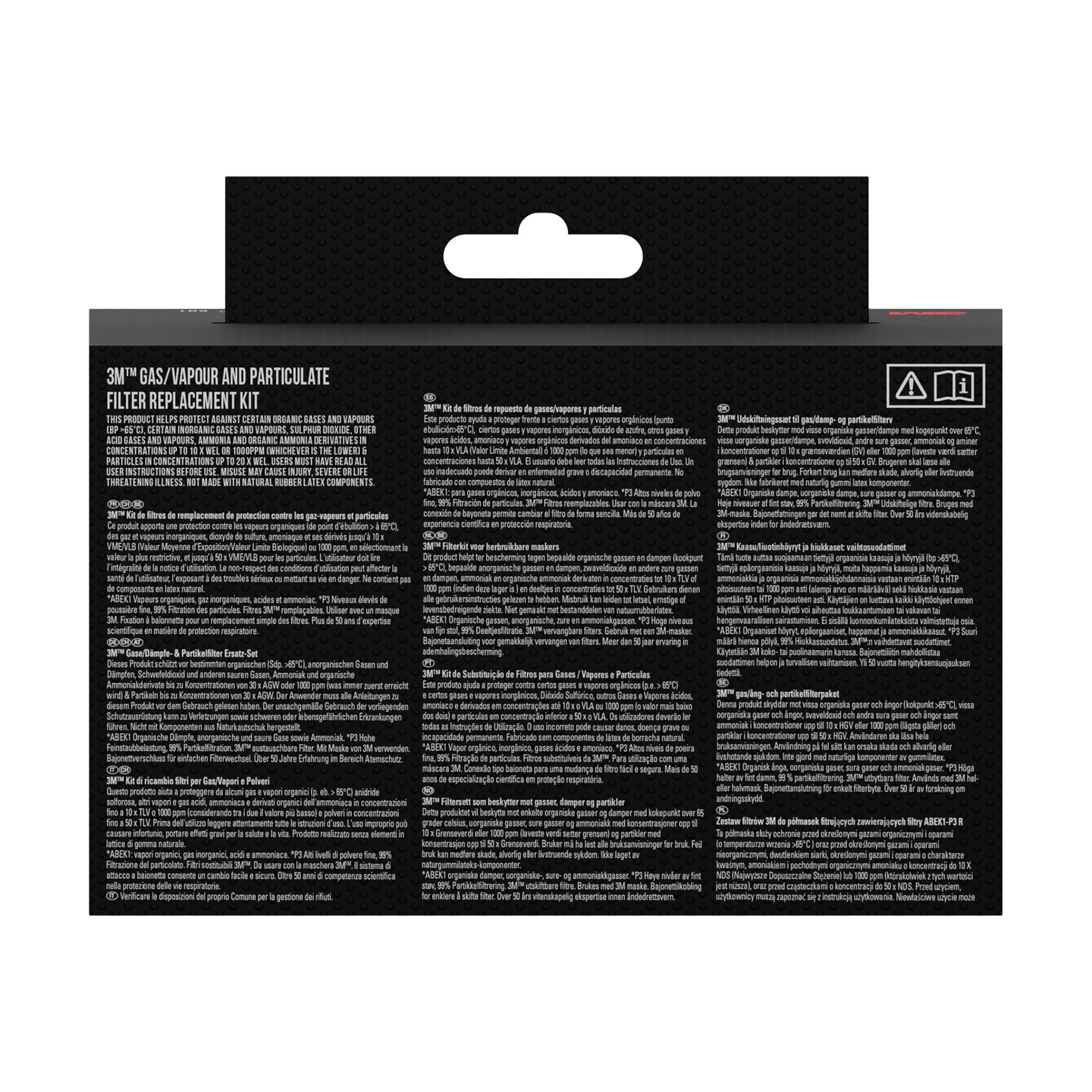 HALVMASK 3M 6002PRO A2P3