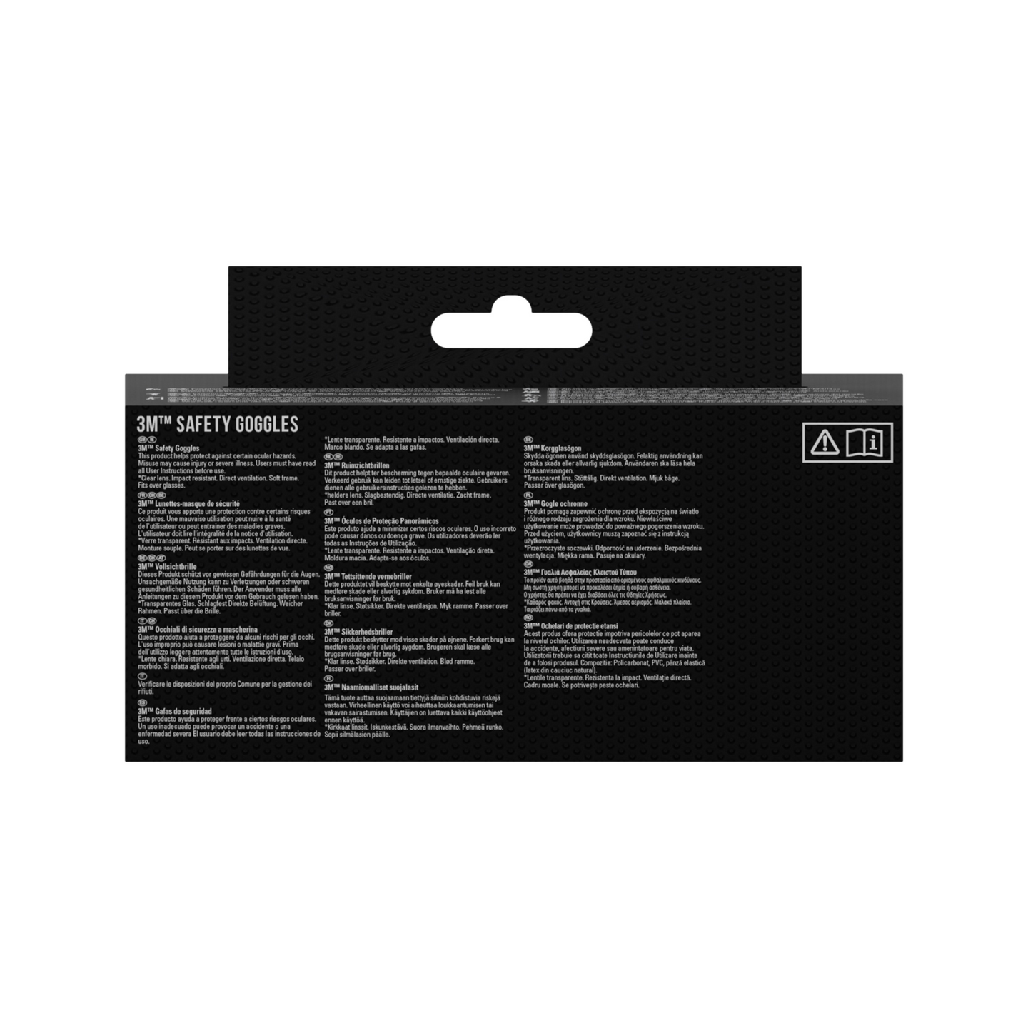 KORGGLASÖGON 3M 4700 CLASSIC VENT