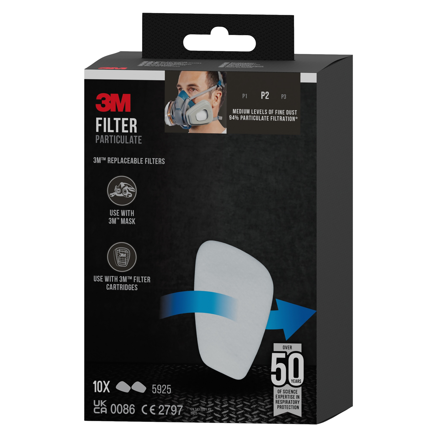 PARTIKELFILTER 3M 5925PRO P2R