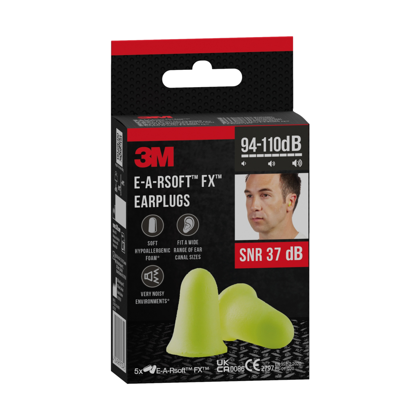 3M HÖRSELPROPPAR EA-RSOFT FX 5