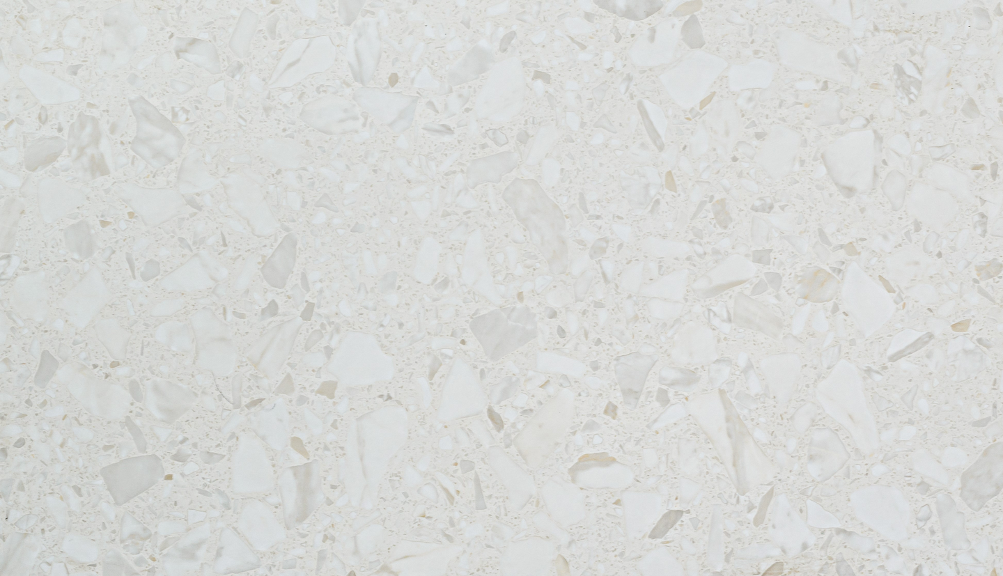 Laminaattityötaso Cello 2050x600x29mm valkoinen terrazzo