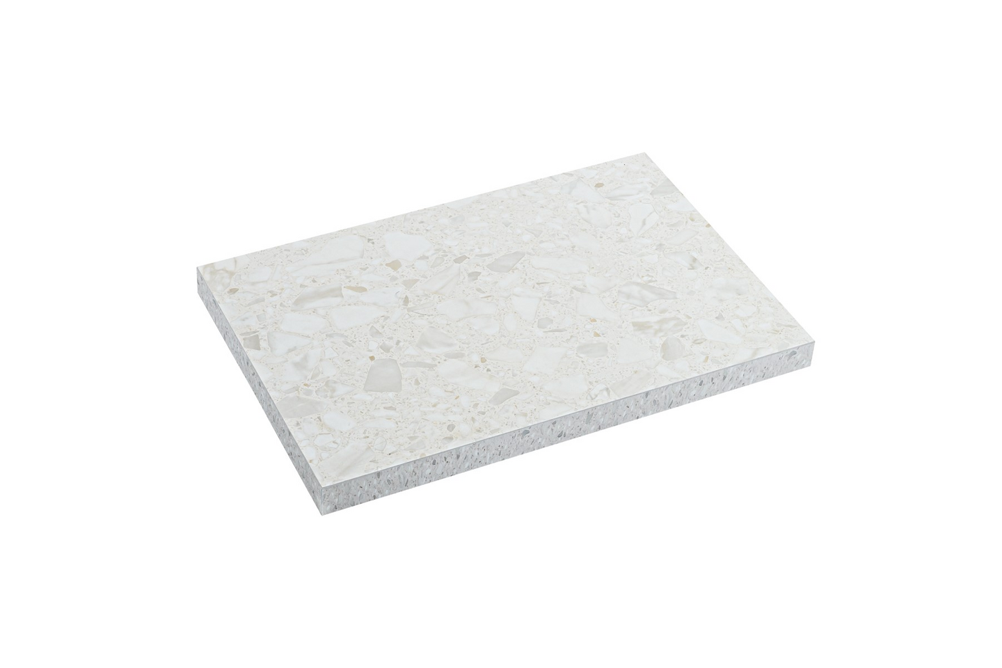 Laminaattityötaso Cello 2050x600x29mm valkoinen terrazzo