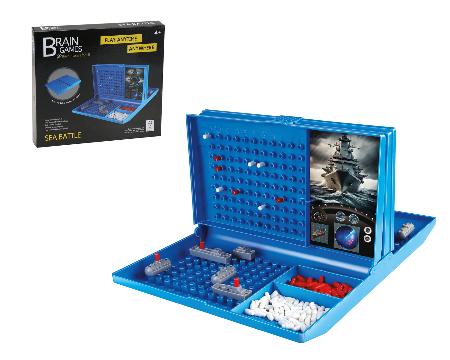 Lautapeli Brain Games Sea Battle