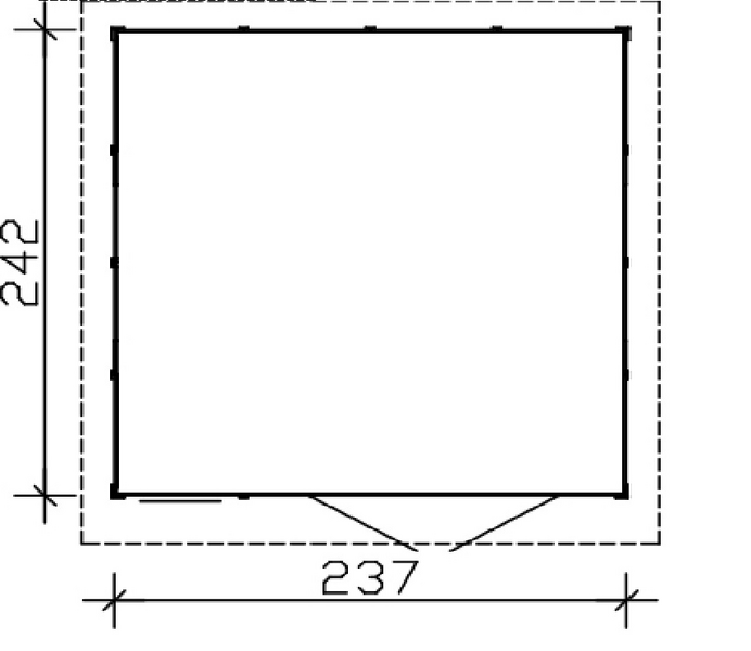 Varasto Goodiy Kalmar 5,7m²