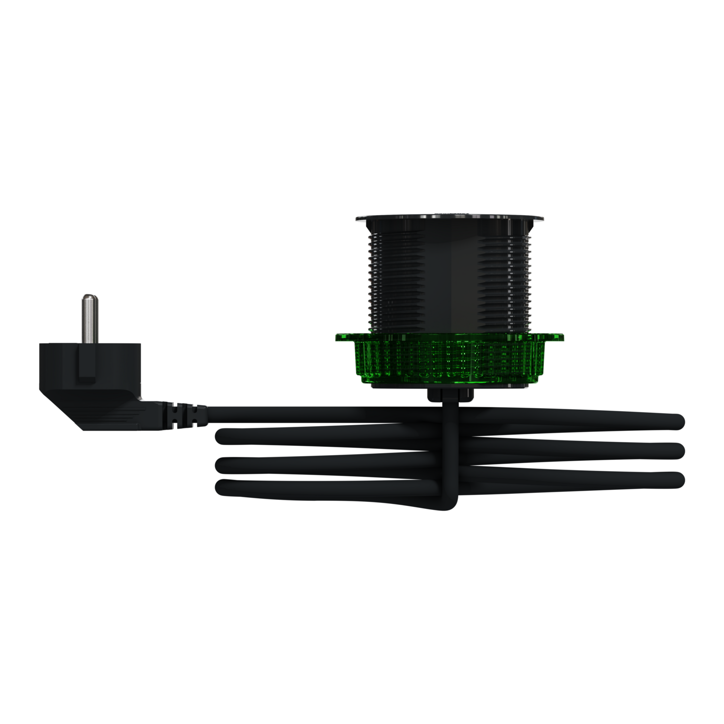 Pistorasiapaneeli Schneider Electric Unica System+ XS Schuko antrasiitti