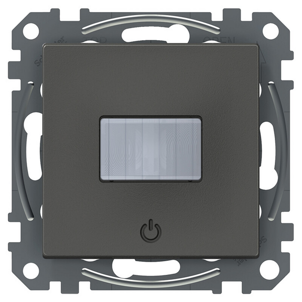 Liiketunnistin Schneider Exxact 160astetta painikkeella 10a antrasiitti