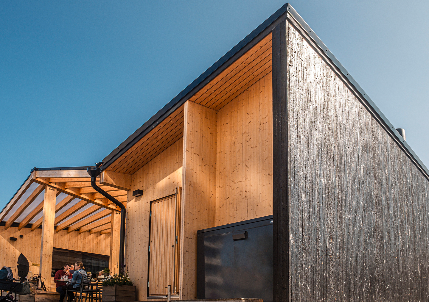 Sisustuspaneeli Hiil 22x120 Kiertopuu® mänty Hiili