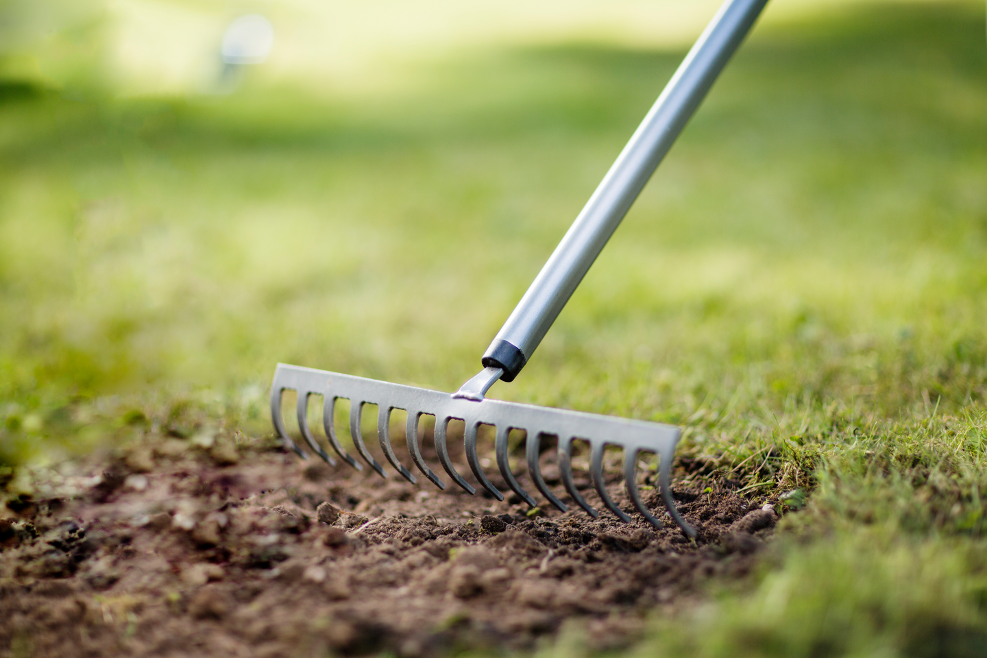 Rautaharava Fiskars Ergonomic taivutettu varsi