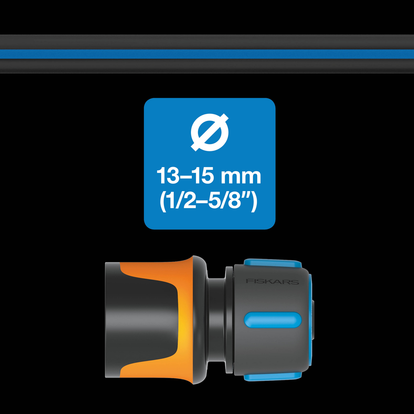 Kasteluletku Fiskars 13mm 1/2" 1,80m Q4