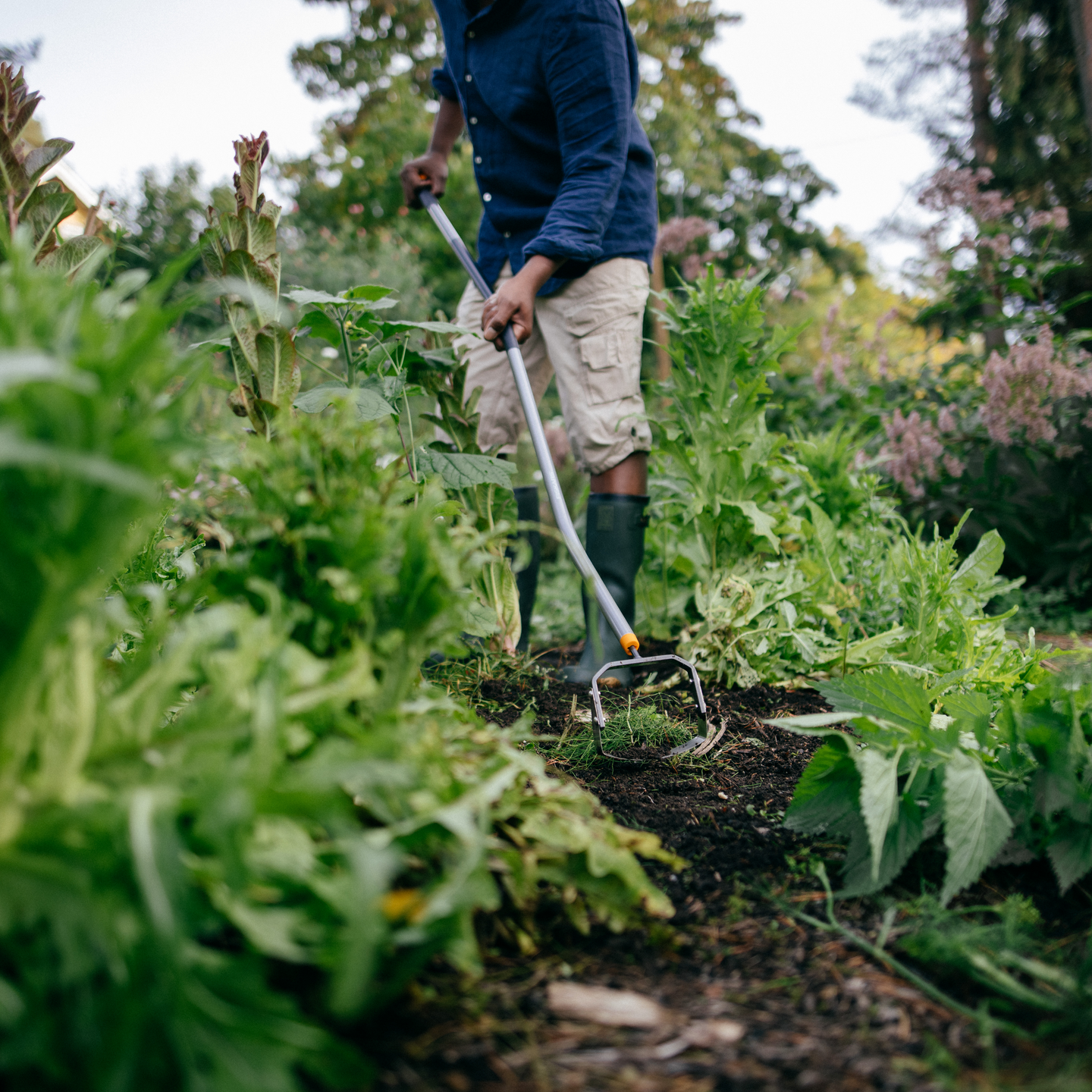 Rikkaruohohara Fiskars Ergonomic