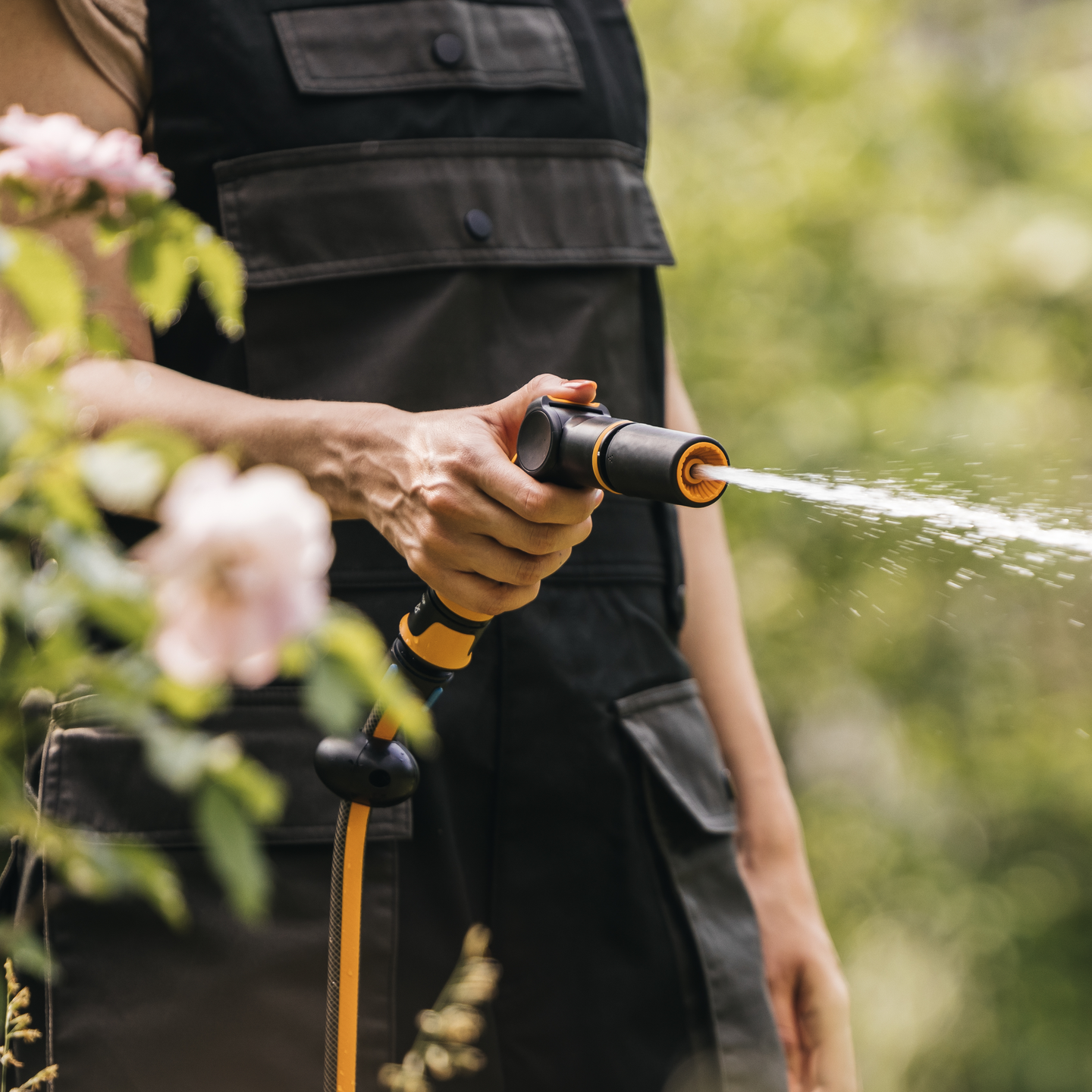 Kastelupistooli Fiskars CF peukalokytkin