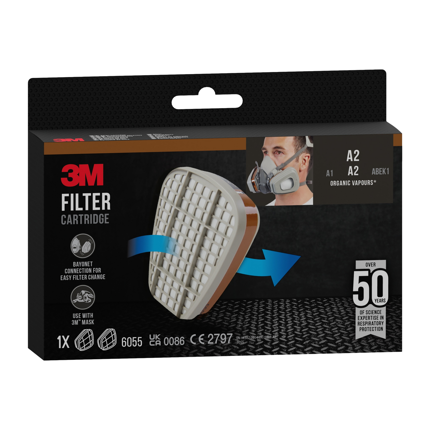 GASFILTER 3M 6055PRO1