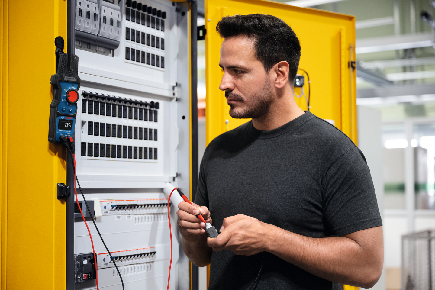 Pihtimittari avoleuka Bosch GFM 1000-15 2xAA-paristot ja kotelo