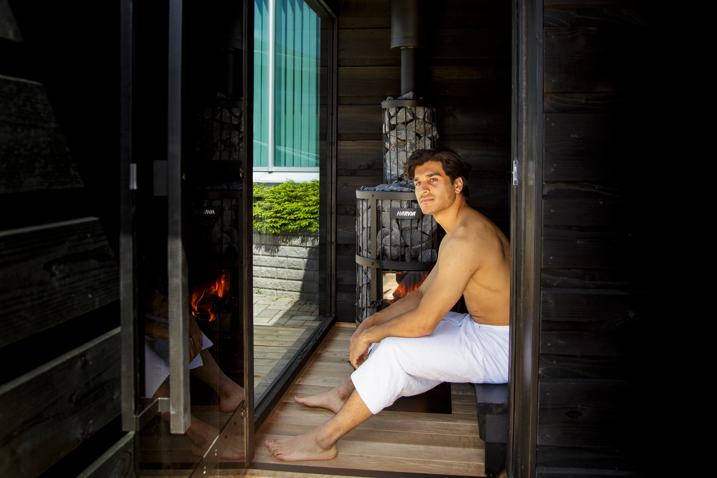 PIHASAUNA HARVIA LEGEND PUUKIUKAALLA